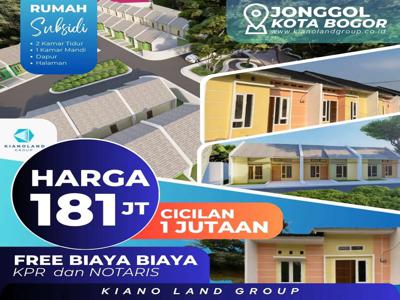 RUMAH SUBSIDI DIJONGGOL HANYA BAYAR 1 JUTA SUDAH SERAH TERIMA KUNCI