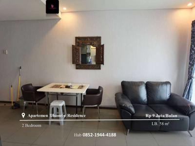 Sewa Apartement Thamrin Residence High Floor 2BR Furnished East View