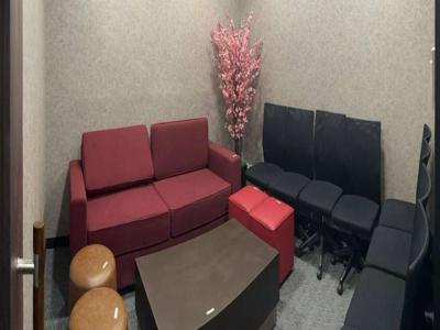 Sewa Kantor Sahid Sudirman Center 280 m2 Fully Furnished