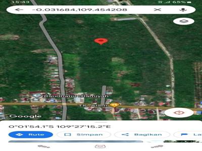 Tanah Hadap Selatan Jl. Trans Kalimantan, Pontianak, Kalimantan Barat