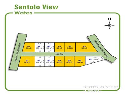 Tanah Murah Jogja 6 Menit Pasar Sentolo
