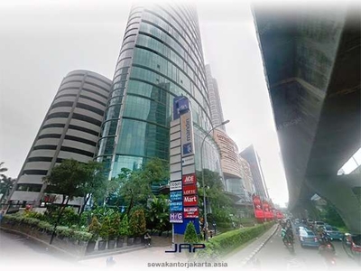 Sewa Kantor AXA Tower Luas 149 m2 Bare Satrio Kuningan Jakarta Selatan