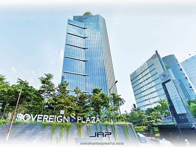 Sewa Kantor Sovereign Plaza Luas 284 m2 Furnish TB Simatupang Jakarta