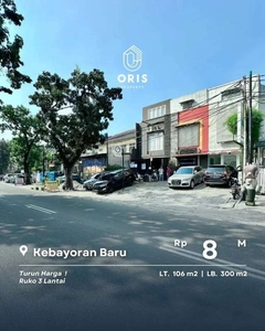 Turun Harga Dijual Ruko Lokasi Strategis di Kebayoran Baru Jakarta