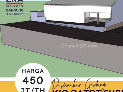 Disewakan Gudang 1000 M Kic Gatsu Ada Kantor Loading Dock