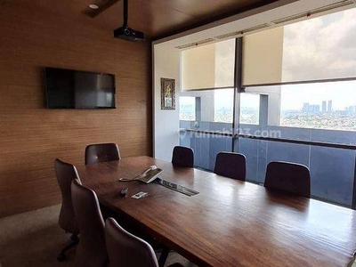 Disewakan Ruang Kantor Furnished Luas 222m2, di L Avenue Office Pancoran Jakarta Selatan