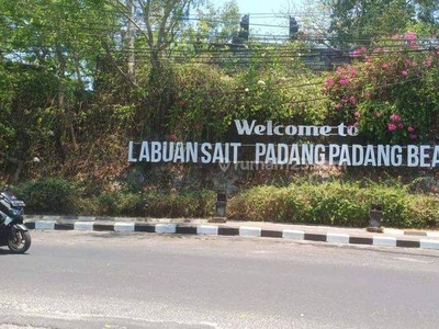 Sewa tanah pantai Padang Padang Kuta Selatan Badung Bali