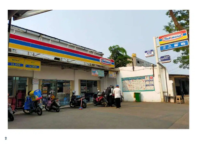 Disewakan Ruang Usaha Ex Indomaret Luas 308 M2