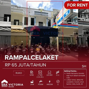 Ruko Strategis di Pinggir Jalan Raya Deket Perkantoran & Kuliner