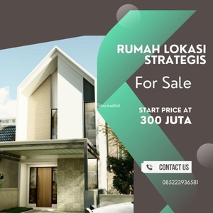 Dijual Lokasi Strategis Rumah 2 Lantai Baru 300 Jutaan, Dekat Bank Dan ATM – Bandung Jawa Barat