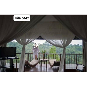 Dijual Luxury Villa Bekas Luas 1,4 Hekatar View Cantik Terbaik di Ubud - Gianyar Bali