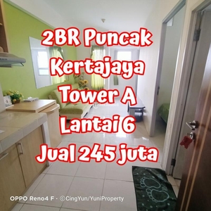 Dijual Murah Apartemen Bekas Luas 36 m2 di Puncak Kertajaya di Surabaya Timur Tower A Lantai 6 dekat Kampus ITS Unair Hangtuah Galaxy Mall - Surabaya Jawa Timut