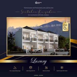 Dijual Rumah Berkonsep Villa Eropa Klasik LT70 LB80 3KT 2KM Siap Huni - Malang Jawa Timur