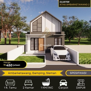 Dijual Rumah Desain Modern Baru Tipe 36 Dekat Ringroad Selatan Kasihan – Bantul Yogyakarta
