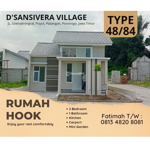 Dijual Rumah Minimalis Syariah DSansivera Village Harga Terjangkau - Ponorogo Jawa Timur
