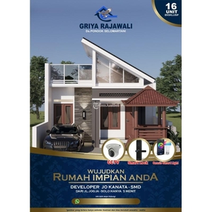 Dijual Rumah Modern Murah dengan Rooftop Bisa KPR di Selomartani - Sleman Yogyakarta