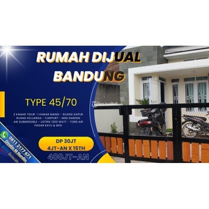 Dijual Rumah Type 45 Luas Tanah 70m2 2KT 1KM di Mekar Indah Cibiru - Bandung Jawa Barat