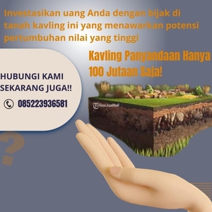Dijual Tanah Kavling Murah 100 Jutaan Di Panyandaan Investasi Hemat, Keuntungan Maksimal - Bandung Jawa Barat