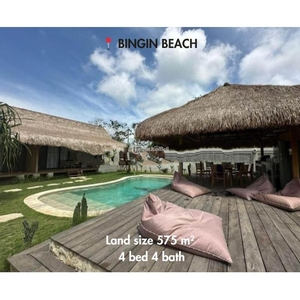 Dijual Villa LT575 LB300 4KT 4KM Pantai Bingin Kuta Selatan - Badung Bali
