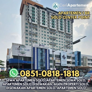 Disewakan Apartemen Solo Center Point 1 BR - Solo Jawa Tengah
