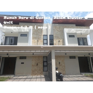 Jual Rumah Baru di Gentan, Dalam Cluster 8 Unit - Sleman Yogyakarta