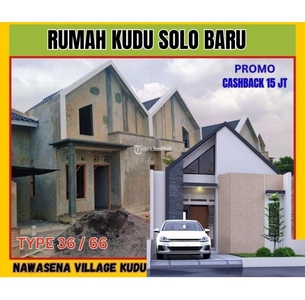 Jual Rumah Baru Scandinavian Desain Menawan 2KT 1KM dekat RS Dr Oen Solo Baru - Sukoharjo Jawa Tengah