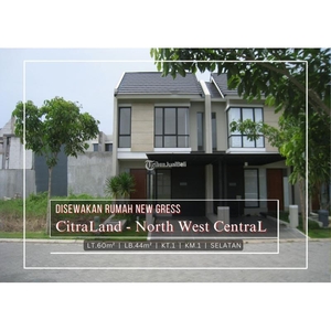 Jual Rumah Baru Siap Huni Baru Tipe 44 di Citraland North West Central - Surabaya Jawa Timur