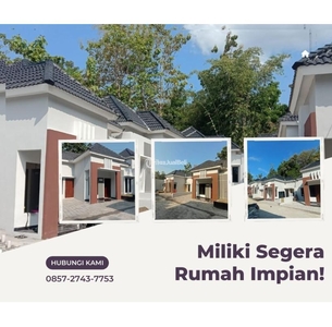 Jual Rumah Unik Baru Tipe 45 Tersisa 1 Unit Di Cluster Graha Patra Bangunjiwo Bantul Yogyakarta