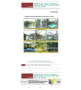 Jual Tanah Luas 23 Hektar Taman Wisata Lembah Dieng - Malang Jawa Timur