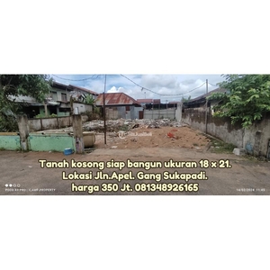 Jual Tanah Murah Luas 378m2 Siap Bangun Lokasi Jalan Apel - Pontianak Kalimantan Barat