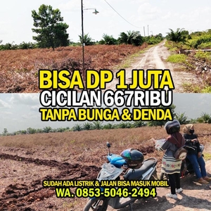 Jual Tanah Murah Pontianak DP 1 Juta Sudah Bisa - Pontianak Kalimantan Barat