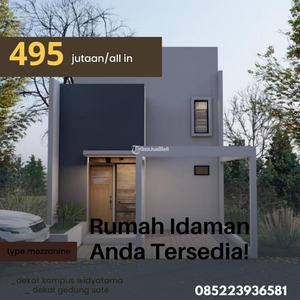 Murah Dijual Rumah 2 Lantai Mezzanine Lokasi Premium, Harga Terjangkau Di Jatihandap – Bandung Jawa Barat