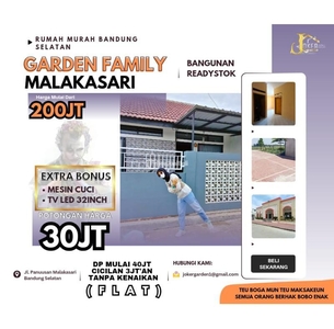 Super Murah Dijual Rumah Baru 2KT 1KM Bisa Dicicil Dp Murah - Bandung Jawa Barat