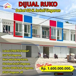 Dijual Ruko 2 Lantai Strategis Di Pusat Kota Ungaran