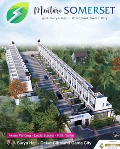 Jual Rumah Baru Komplek Mentari Somerset Jalan Surya Haji Medan