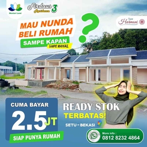 Rumah Siap Huni Di Setu Bekasi Tanpa Dp Firdaus Residence 3