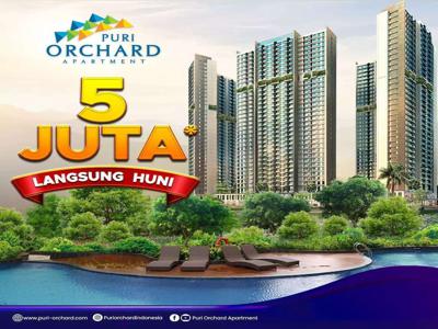 Apartemen murah 5 Juta Langsung Huni Puri Orchard cash back cash 240jt