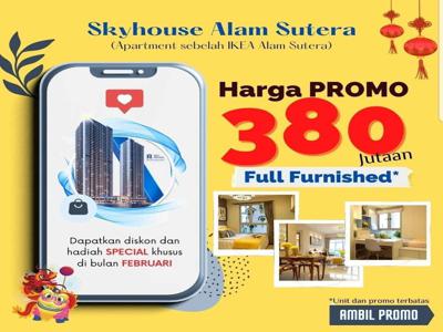 Apartemen Murah Alam Sutera studio sky house