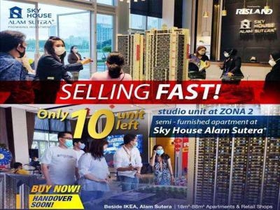 Apartemen Murah investasi terbaik Sky house alam Sutera tanpa bi Check