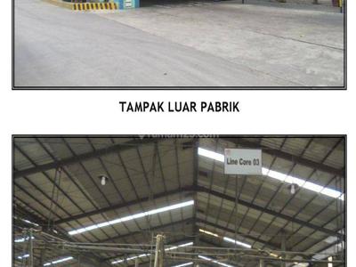 Dijual Gudang Pabrik Siap Pakai di Balaraja Barat Tangerang Banten