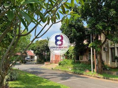 Dijual Kavling Bonus Rumah Depan Taman di Bintaro Jaya Sektor 8