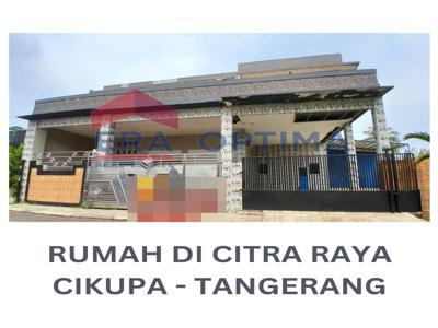 DIJUAL RUMAH DI CITRA RAYA - CIKUPA, TANGERANG