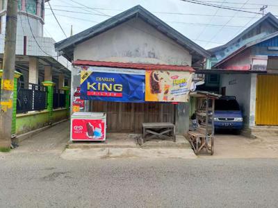 Dijual rumah (toko) dan tanah sudah bersertifikat dan fasilitas PAM