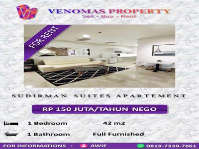 Disewakan Apartement Sudirman Suites 1 Bedrooms Full Furnished