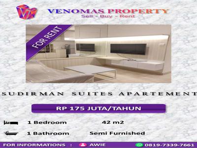 Disewakan Apartment Sudirman Suites 1BR Full Furnished View Semanggi