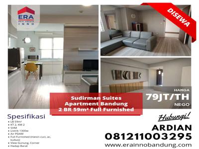 Disewakan Apartment Sudirman Suites 2BR 59m² Full FurnishedCorner View