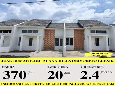 Jual open unit rumah alan hills driyorejo gresik hanya 1 unit saja