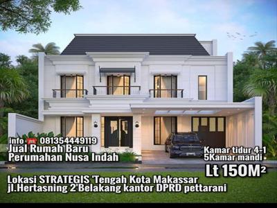jual rumah baru dekat perttarani Makassar