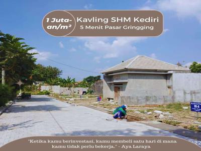 Kavling Tanah Investasi Grogol Kediri 110 m2 SHM Unit