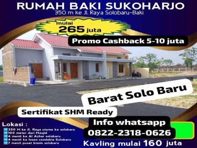 Rumah Baki Perumahan Baki Rumah Solo Baru Tanah Baki Kavling Baki